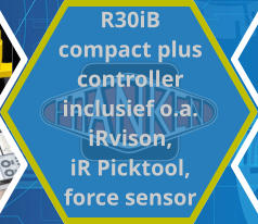 R30iB compact plus controller inclusief o.a. iRvison, iR Picktool, force sensor